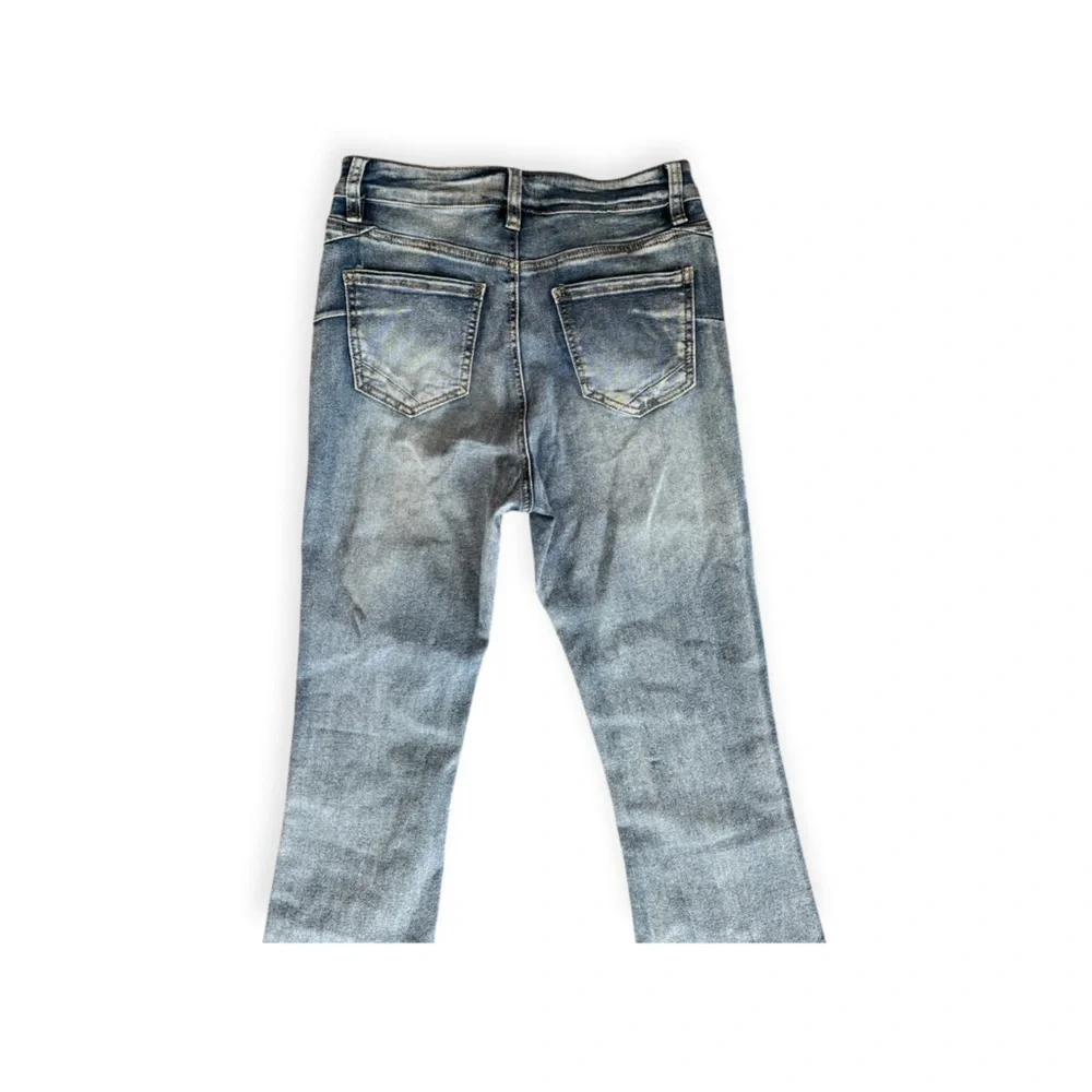 Fashion Nova Gemma Sculpting Stretch Bootcut Jeans Vintage Wash New Size 7 - Picture 5 of 10